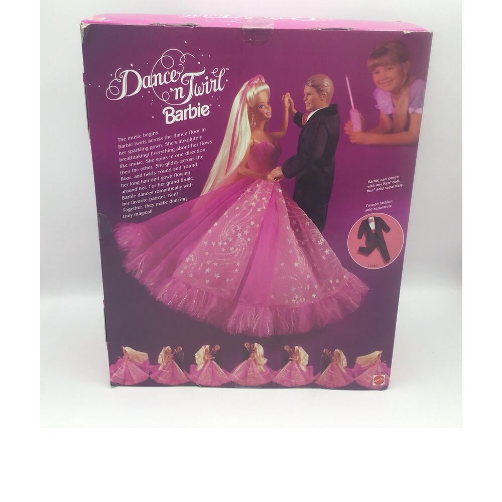 Vintage 1994 Dance n Twirl Barbie Radio Control Doll Mattel New In Box - Picture 6 of 7